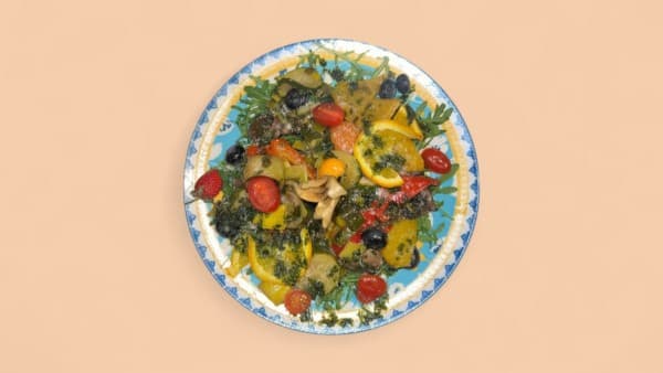 166 Antipasti Vegetariano