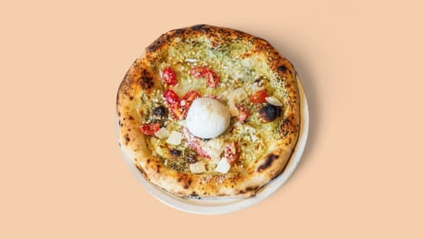 402 Pizza Burrata e Pesto