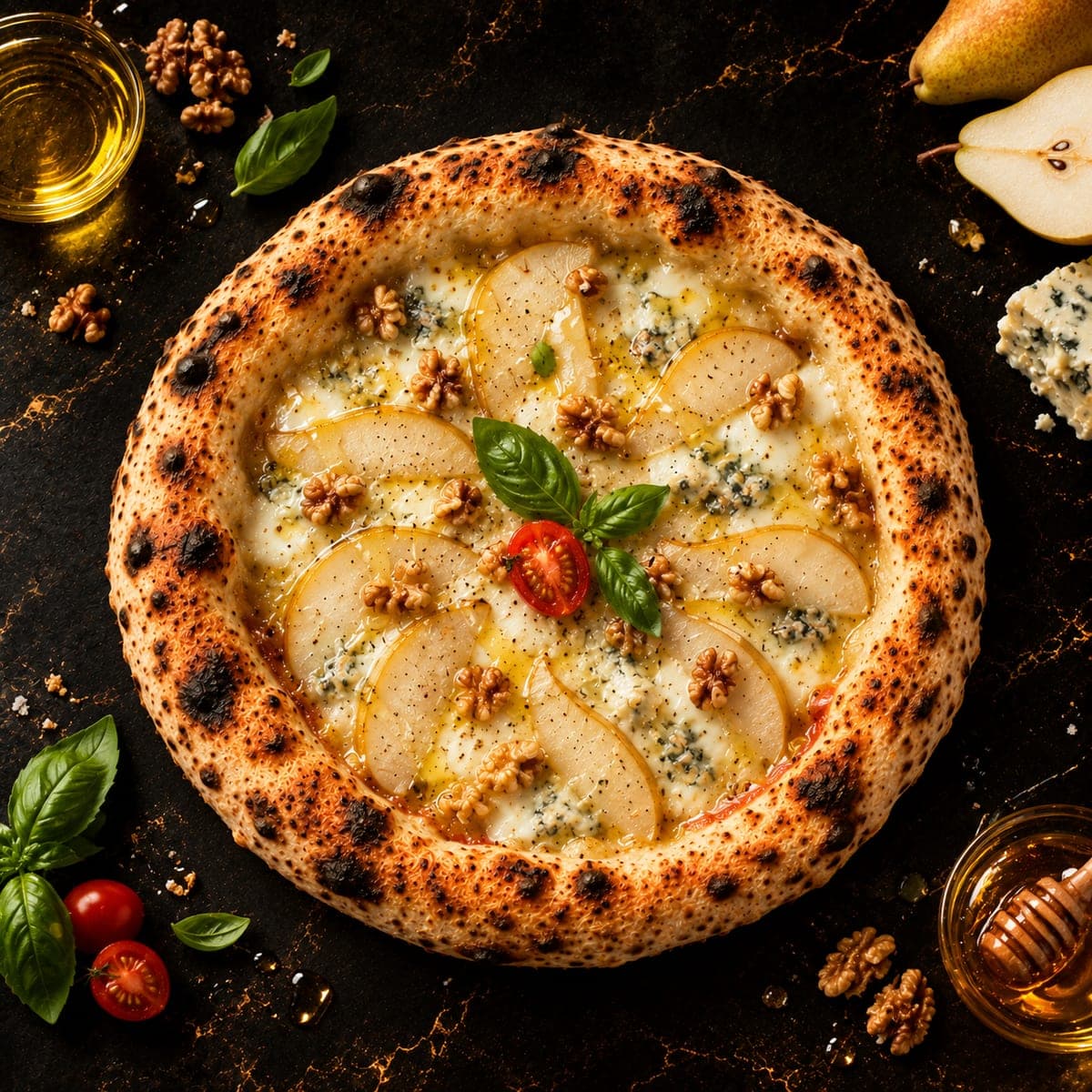 بيتزا الشهر – „Pera e Gorgonzola“