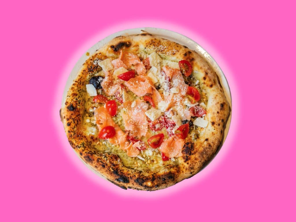 403 Pizza Salmone e Pesto